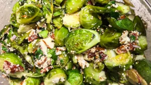 Vegan Roasted Brussels Sprouts-recipe