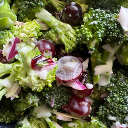 Vegan Broccoli Summer Salad