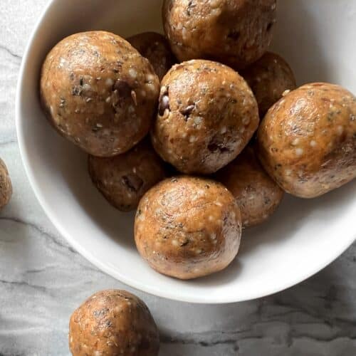 Vegan Peanut Butter Protein Balls
