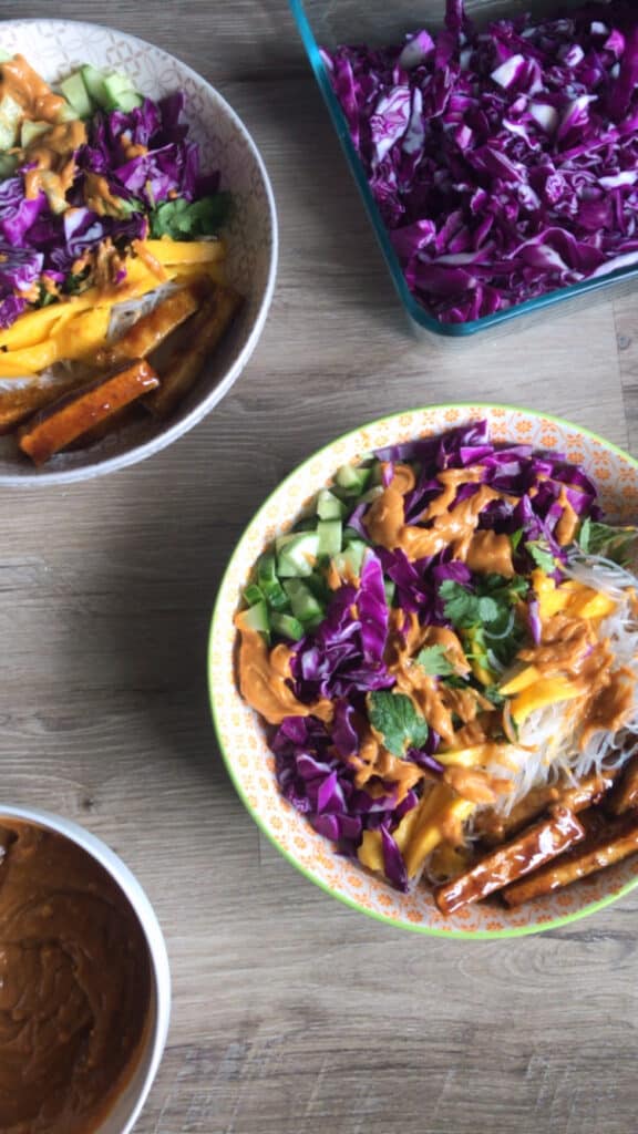 Spicy Thai Rainbow Bowl
