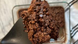 Baked Oatmeal Brownie Vegan-recipe