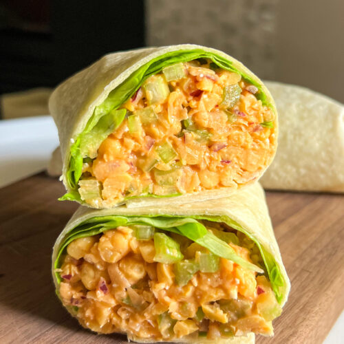 Chickpea Buffalo Wrap
