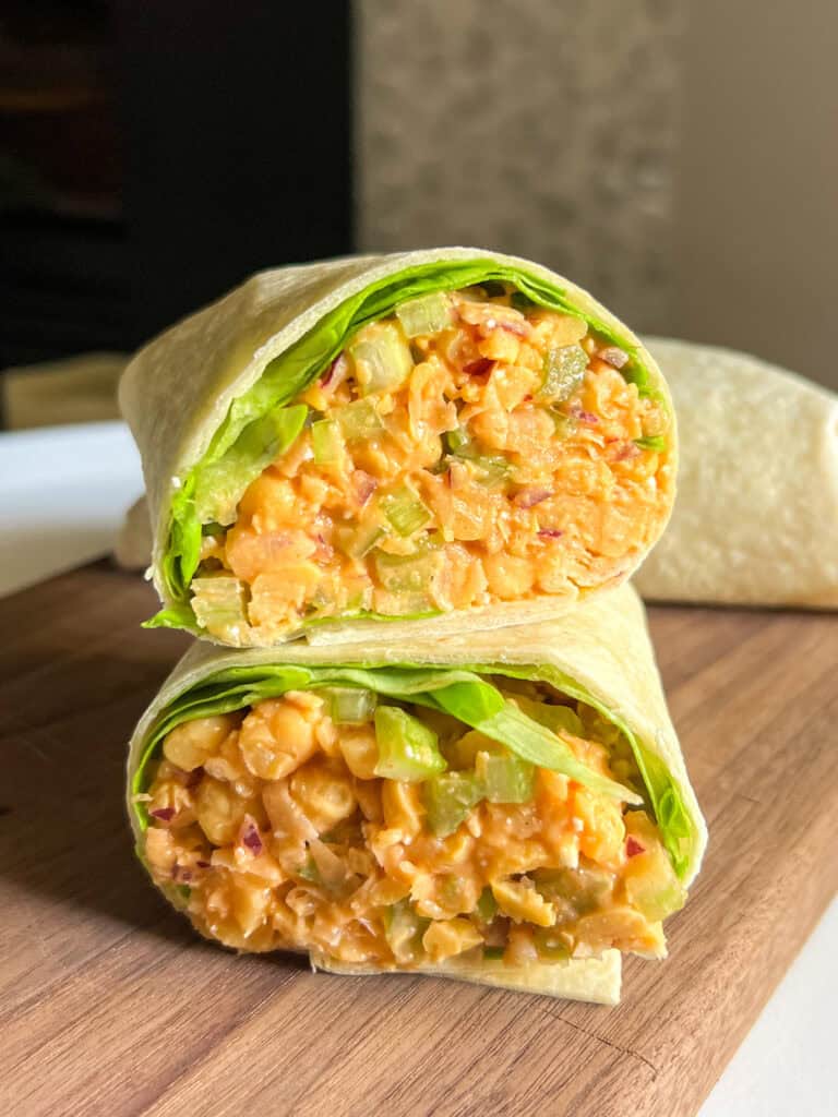 Chickpea Buffalo Wrap