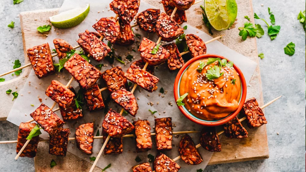 tempeh vegan food