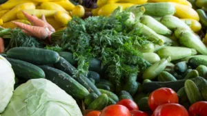various veggies