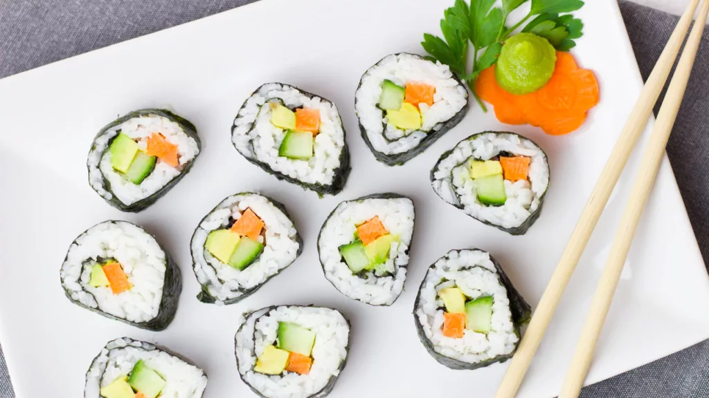 vegan sushi
