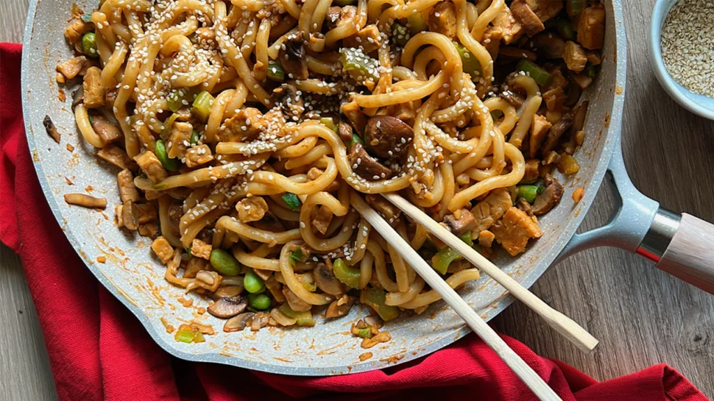 Vegan Peanut Noodles-recipe