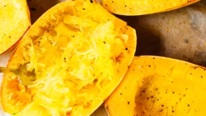 roasted spaghetti squash vegan