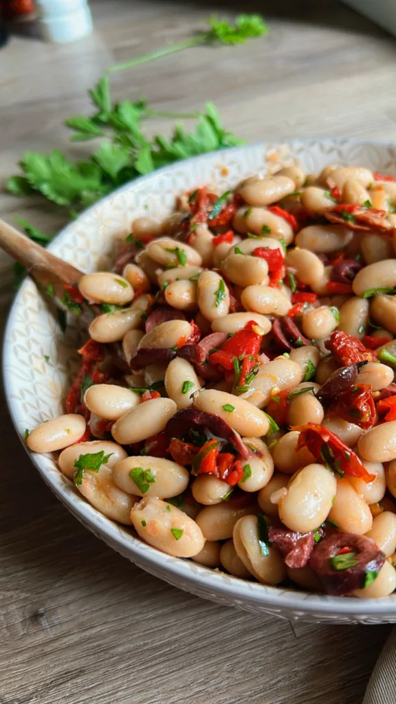 Mediterranean White Bean Salad Recipe