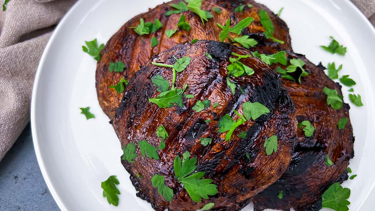 Grilled Portobello Mushrooms How to Recipe Essy Cooks