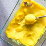 Mango-sorbet-with-spoon