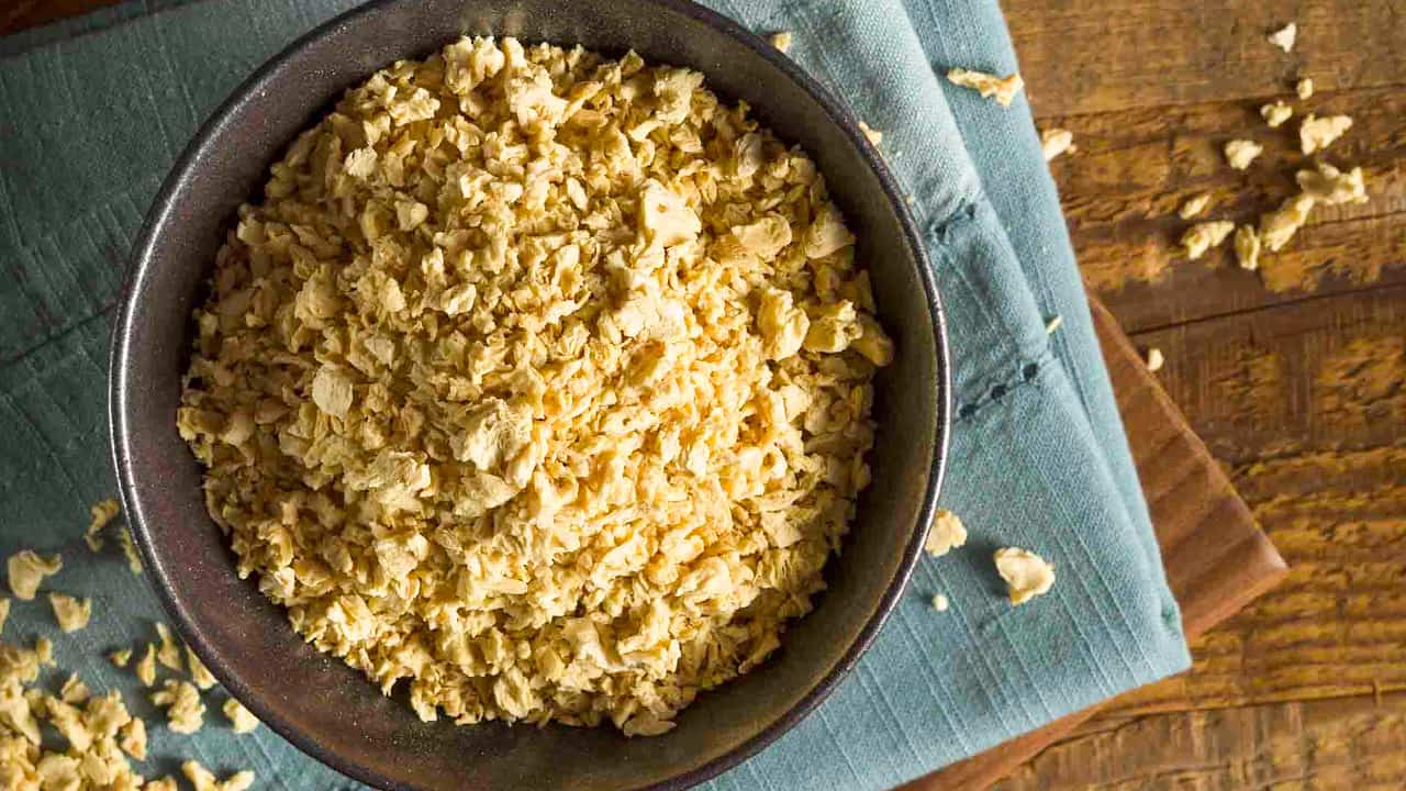 What Is TVP Understanding Textured Vegetable Protein Recipes TVP In Bowl Jpg.webp
