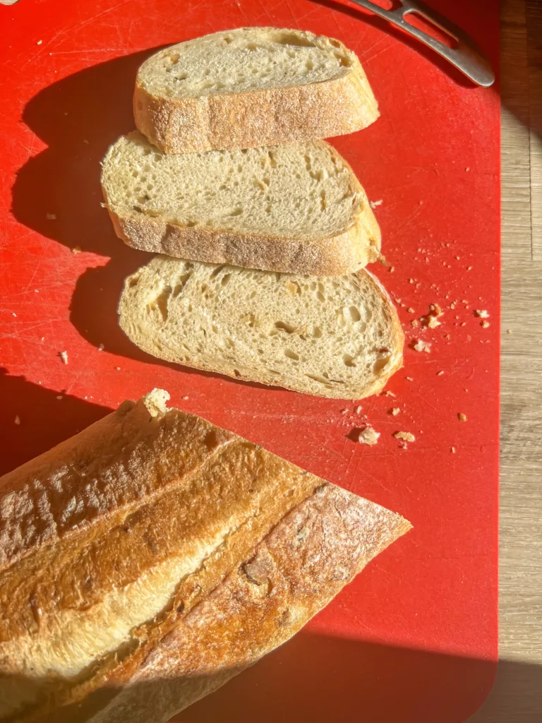 sliced sourdough bread