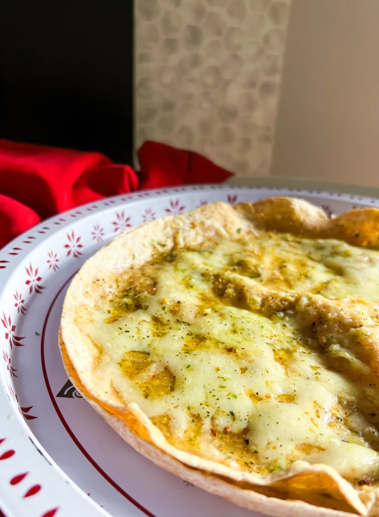 tortilla garlic bread plant based