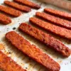 cooked tempeh bacon