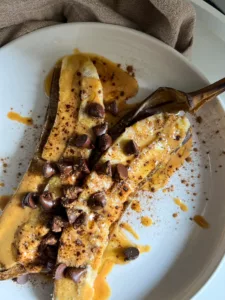 air fryer banana plant based