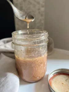 greek salad dressing in jar