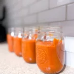 vegetable tomato pasta sauce in jars