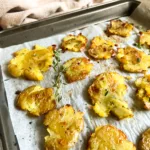 smashed potatoes viral tik tok recipe