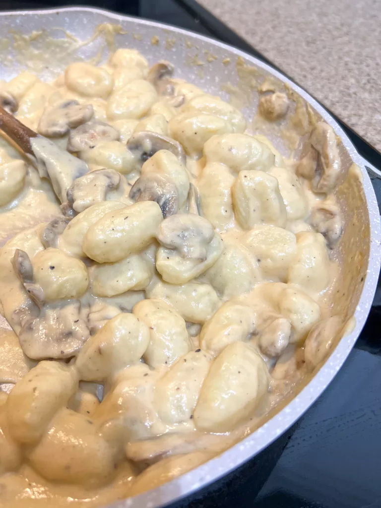 Vegan Alfredo Gnocchi 