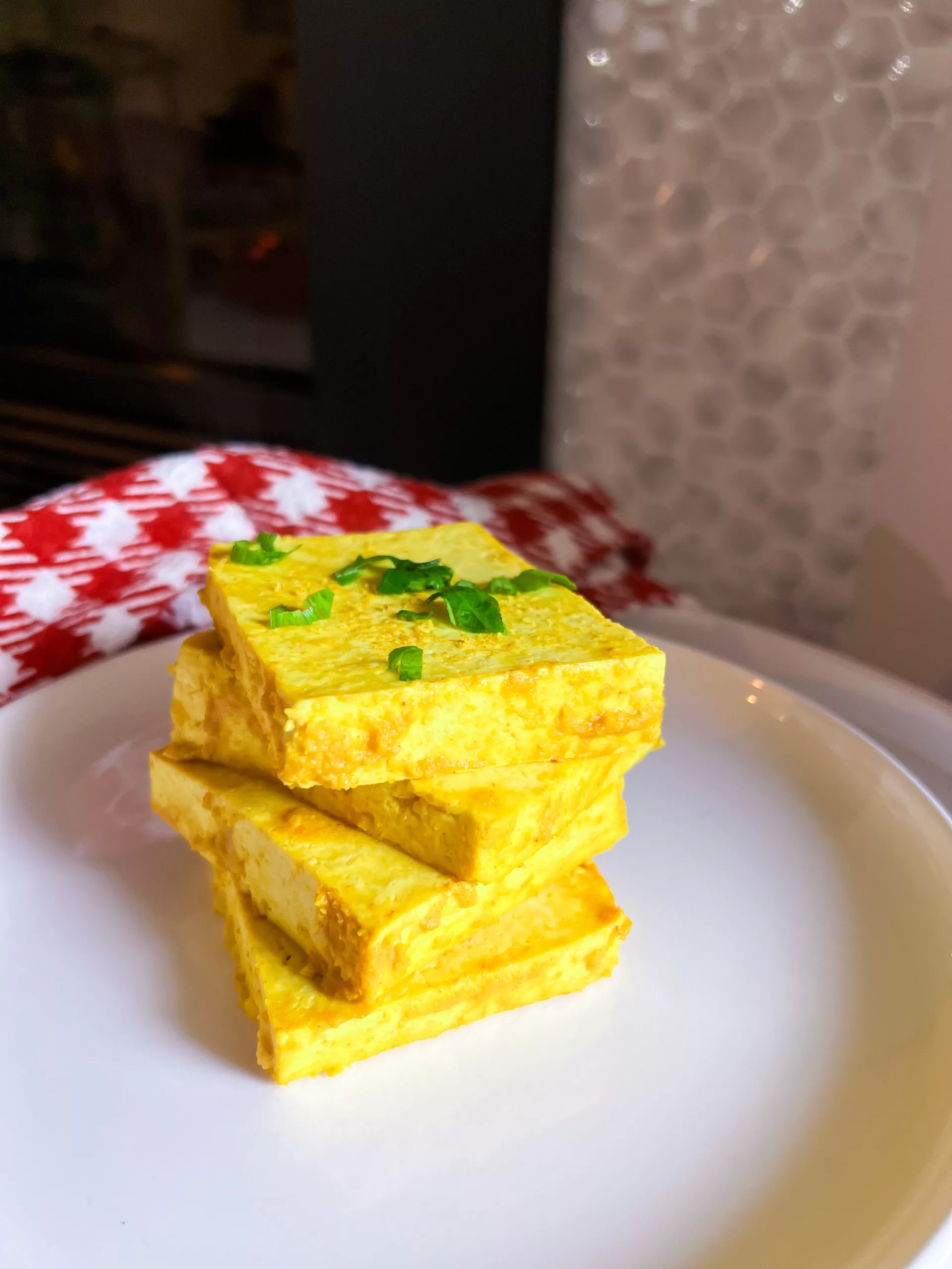 Tofu Egg Patties For Vegan Breakfast Sandwiches Essy Cooks