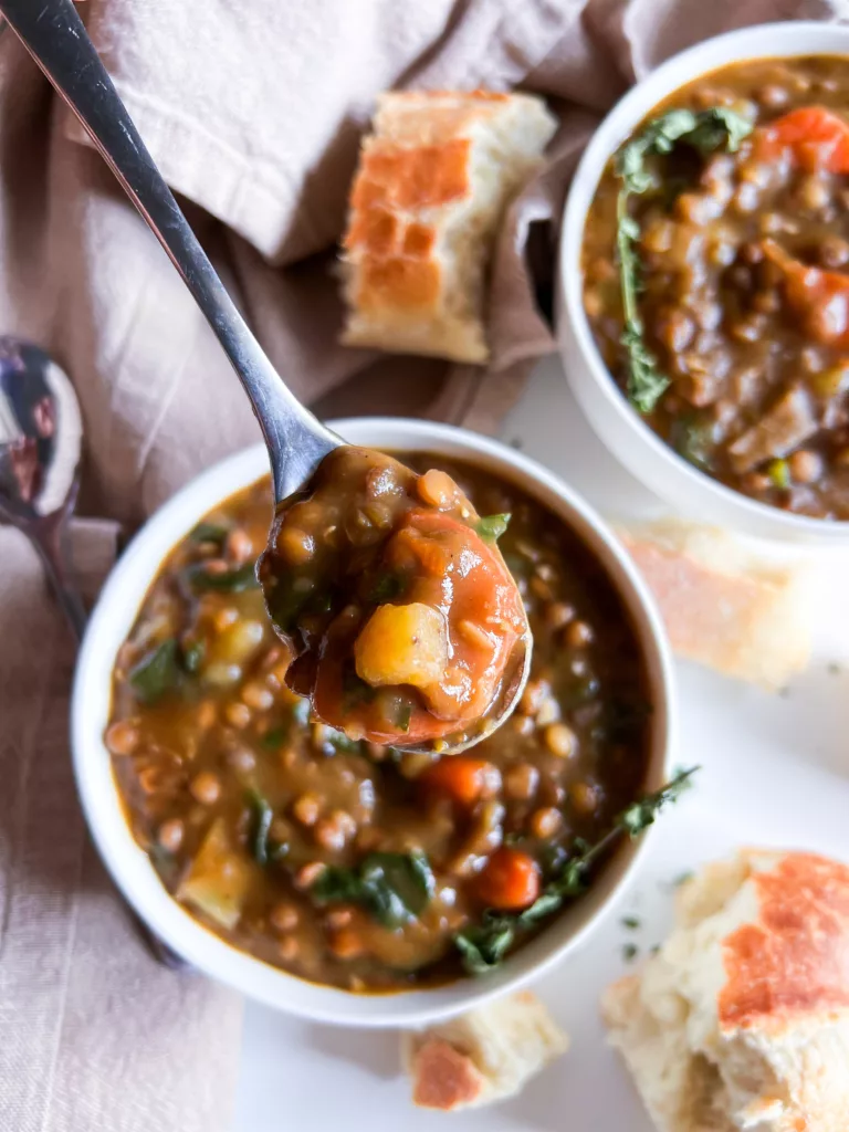 vegan lentil stew