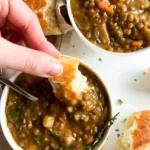 lentils stew vegan