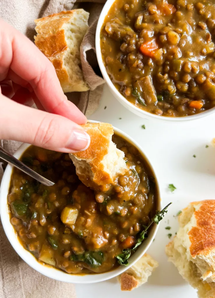 lentils stew vegan