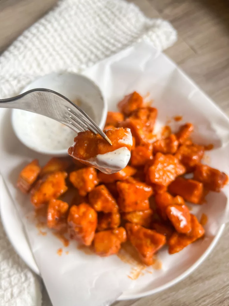 Buffalo Tofu Bites recipe