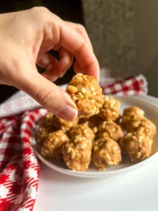 rice cake protein balls