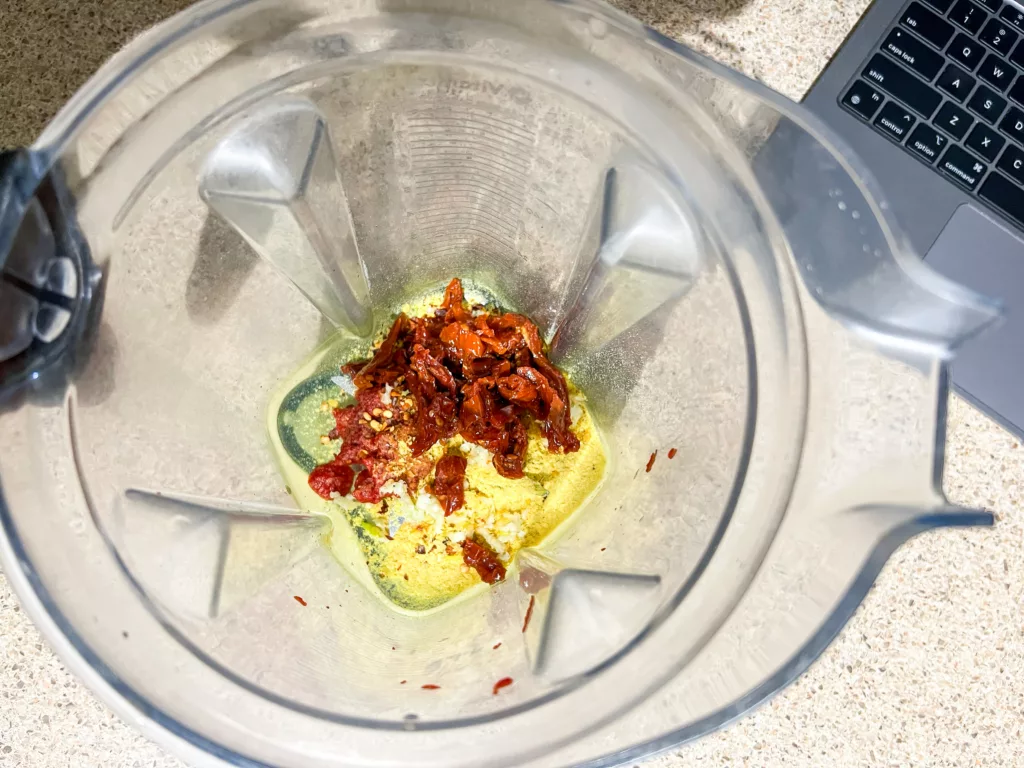 sun dried tomato pesto sauce recipe in blender