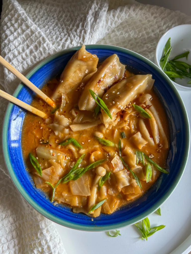 Vegan Gyoza Soup