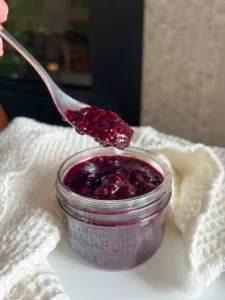 blueberry chia jam