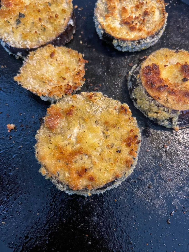 breaded eggplant