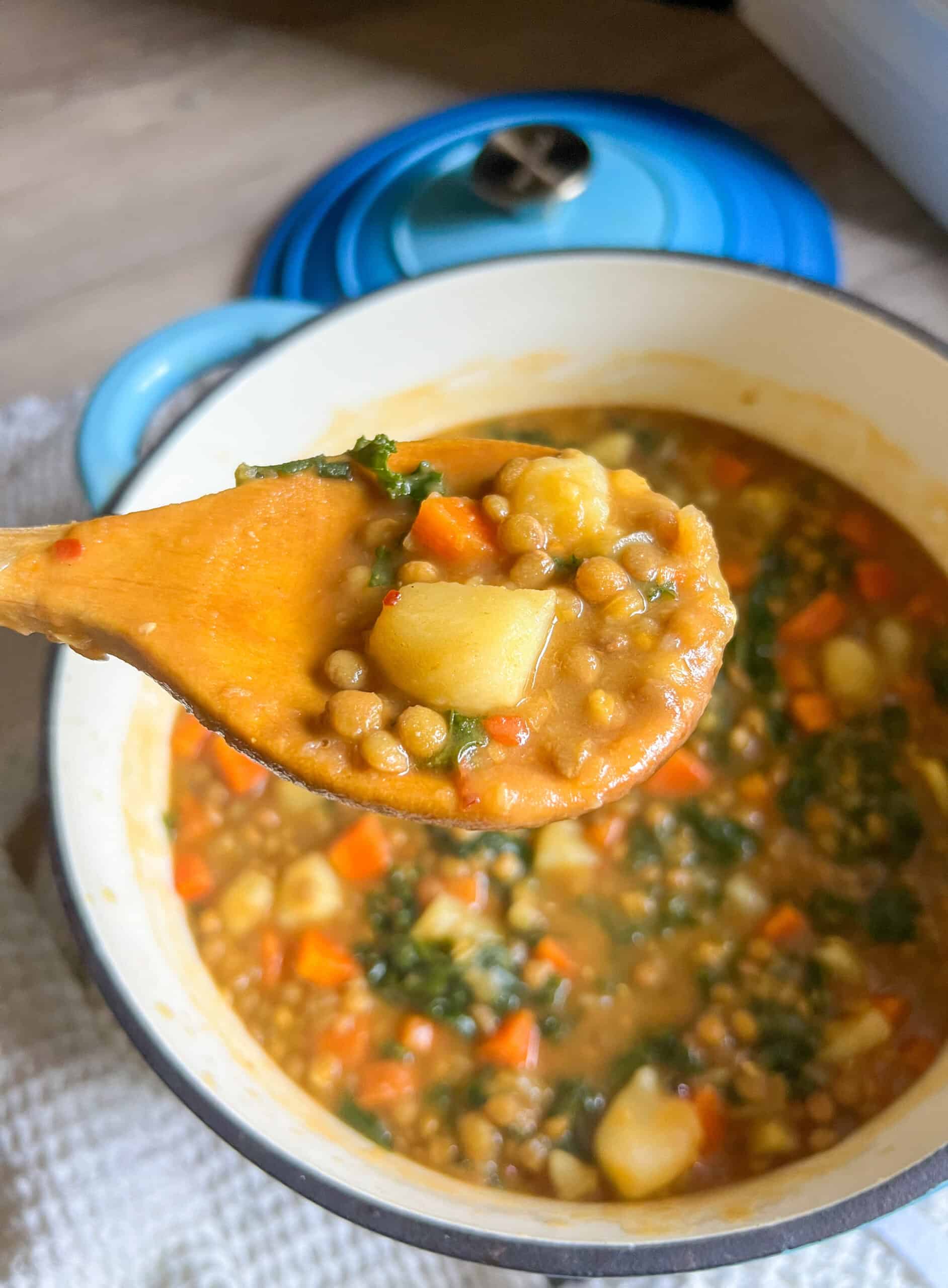 brown lentil soup recipe