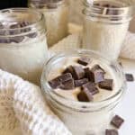Blended Overnight Oats Vegan Cookie Dough Recipe