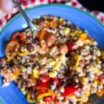 black bean corn mexican salad