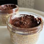 chocolate espresso overnight oats