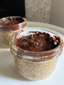 chocolate espresso overnight oats