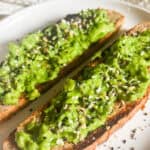 vegan avocado toast recipe