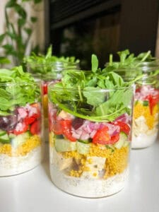 greek couscous salad meal prep