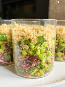 plant based meal prep asian broccoli salad