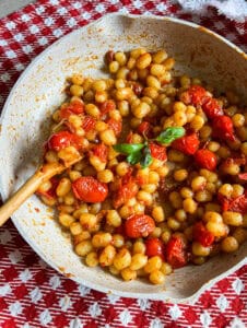10 Minute Gnocchi With Cherry Tomatoes And Sundried Tomatoes