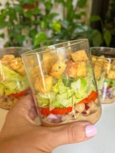 Vegan Subway Salad Meal Prep Recipe