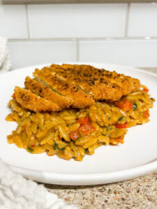 vegan creamy orzo recipe