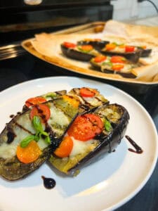 Roasted Eggplant Recipe With Pesto