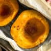 Roasted Acorn Squash With Brown Sugar