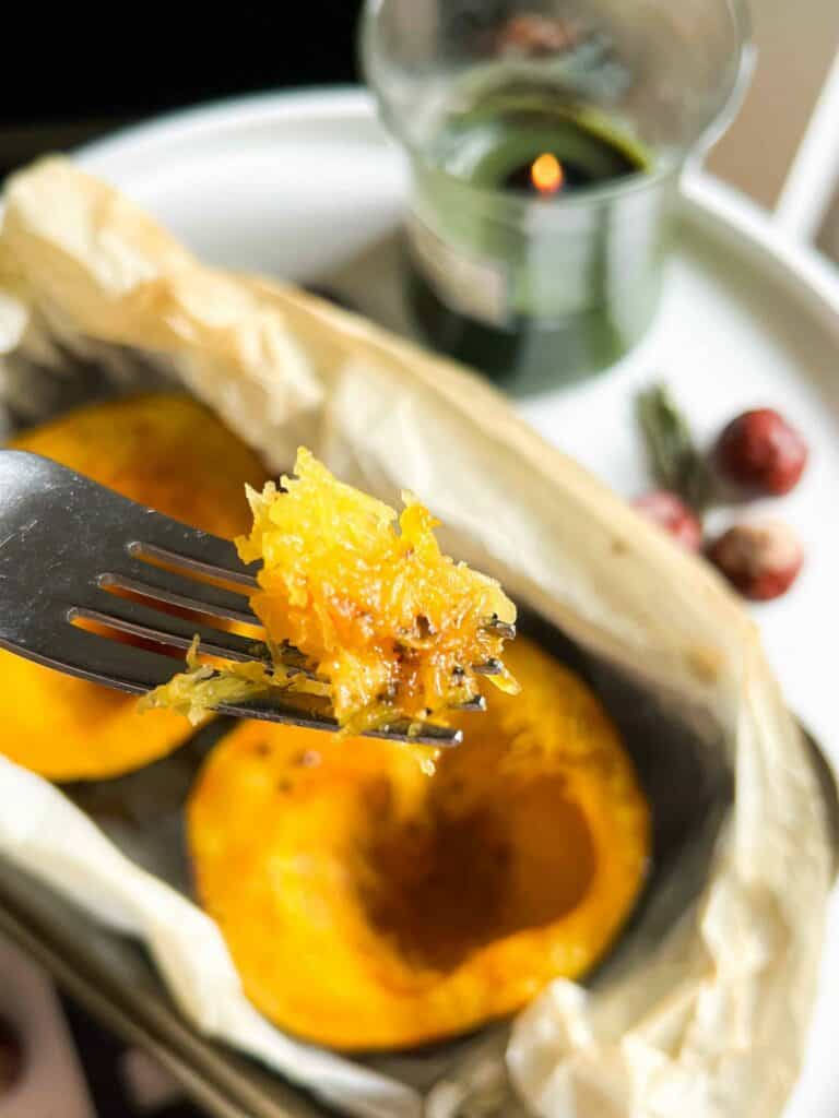 Easy Roasted Acorn Squash With Brown Sugar Recipe