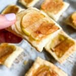puff pastry apple tart