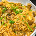 vegan gochujang noodles